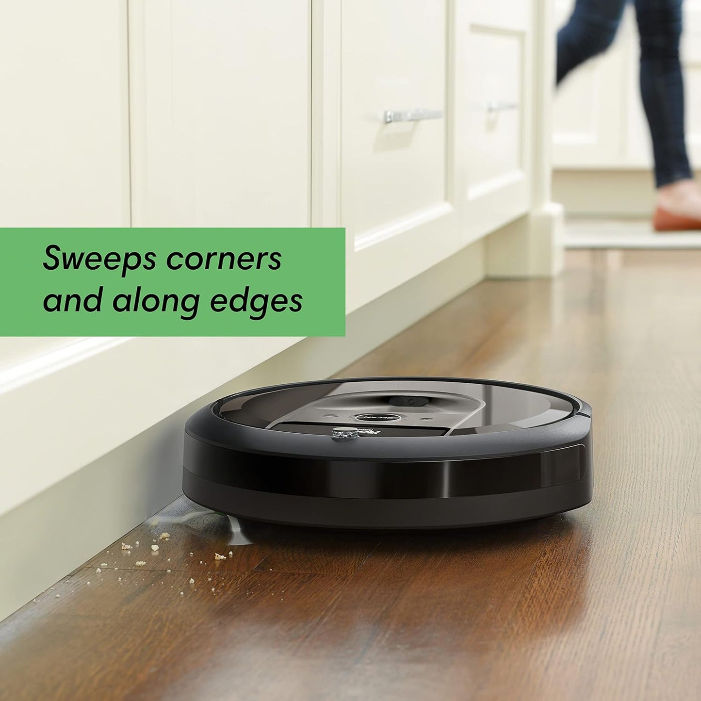 iRobot Roomba Plus 405 (G185) Combo Robot Vacuum & Mop with AutoWash Dock - Spinning Mop Pads, Self-Empties, Pad Washing & Drying, Self-Cleaning, Pad-Lift, LiDAR Navigation