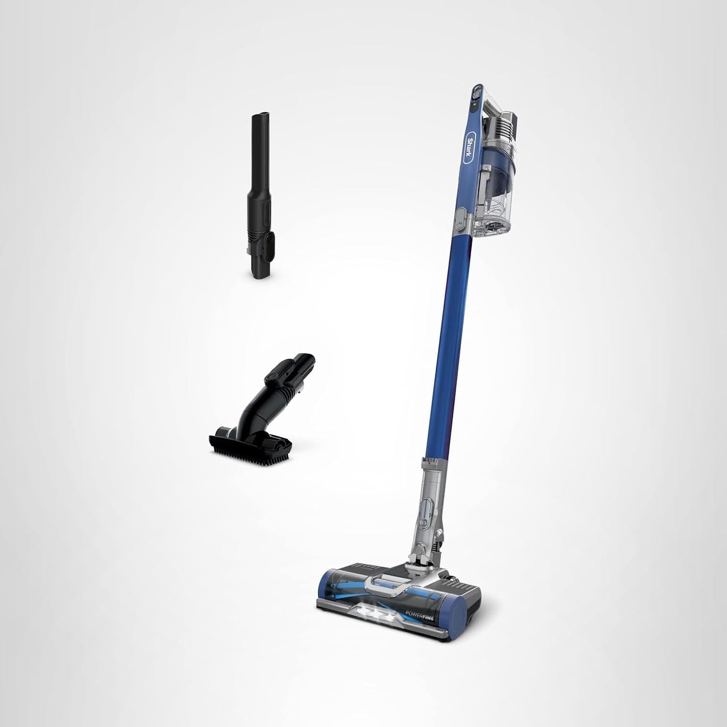 Shark Cordless Vertex Pro Lightweight Cordless Stick Vacuum with DuoClean PowerFins, HEPA Fitler, Anti-Allergen Complete Seal, LED Headlights, For Carpets & Hardfloors, Red, IZ662H